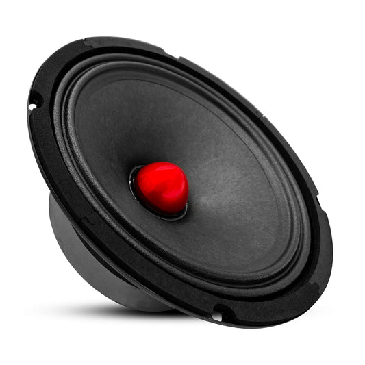 5Core 8 Inch Midrange Door Speaker 580W PMPO Subwoofer W Aluminum Bullet 8O Sub Woofer