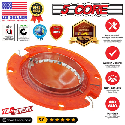 5 Core Voice Coil Diaphragm • Phenolic 2" Voice Coils • for Compression Horn Driver